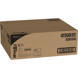 WypAll® X70 Cloths Flat Sheet 16.6 x 14.9 White 300/Carton