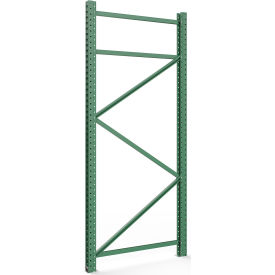 Global Industrial™ Bolted Pallet Rack Upright Frame 42""D x 96""H