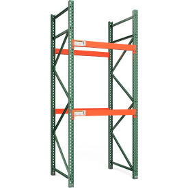 Global Industrial™ Bolted Teardrop Pallet Rack Starter 48""W x 48""D x 120""H 6590 lbs Shelf Cap