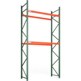 Global Industrial™ Bolted Teardrop Pallet Rack Starter 96""W x 42""D x 192""H 7160 lbs Shelf Cap