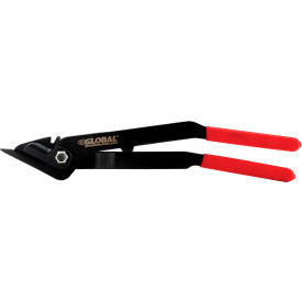 Global Industrial 412412 Global Industrial™ Cutter For 3/8" - 1-1/4"W Steel Strapping, Black/Red image.