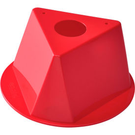 Global Industrial 412431 Global Industrial™ Inventory Control Cone, Red image.