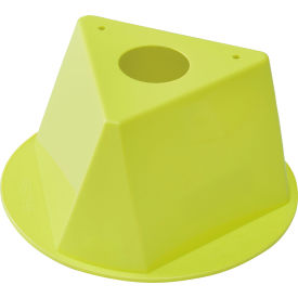 Global Industrial 412435 Global Industrial™ Inventory Control Cone, Yellow image.