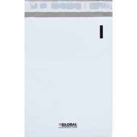 Global Industrial 412536 Global Industrial™ Self Seal Poly Mailers, #0, 6"W x 9"L, White, 1000/Pack image.