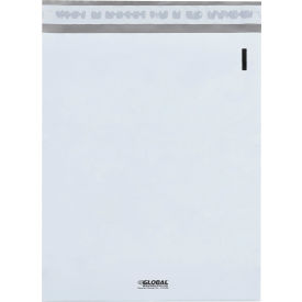 Global Industrial 412538 Global Industrial™ Self Seal Poly Mailers, #2, 9"W x 12"L, White, 1000/Pack image.