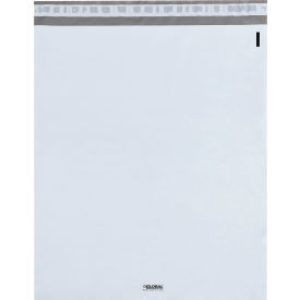 Global Industrial 412542 Global Industrial™ Self Seal Poly Mailers, #7, 14-1/2"W x 19"L, White, 500/Pack image.