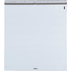 Global Industrial 412543 Global Industrial™ Self Seal Poly Mailers, #8, 19"W x 24"L, White, 200/Pack image.