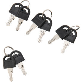Replacement Keys Set of 4 for Global Industrial™ Models 412409 238507 238508 238509