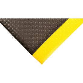 NoTrax® Bubble Sof-Tred 1/2" Thick Safety/Anti-Fatigue Floor Mat 2 x 3 Black/Yellow 