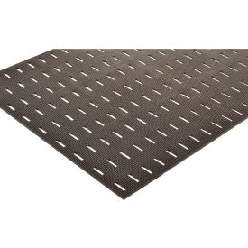 NoTrax® Cushion-Dek™ Drainage Mat 7/16" Thick 2' x 3' Black
