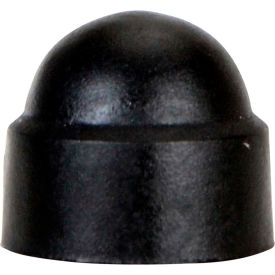 Vestil Manufacturing BC-BK-38-PK Plastic Bolt Caps For Bollards, 3/8" Size, 50pcs/bag image.