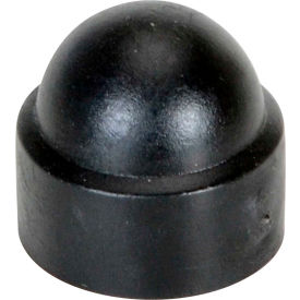 Vestil Manufacturing BC-BK-12-PK Plastic Bolt Caps For Bollards, 1/2" Size, 50pcs/bag image.