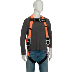 North Safety T4007/UAK Miller® Titan Non-Stretch Harness, Mating Buckle Legs image.