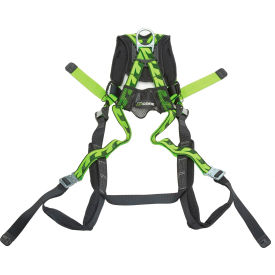 North Safety AC-QC/UGN Miller AirCore™ Harness, Quick-Connect Buckle, Green, AC-QC/UGN image.