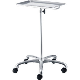 Global Industrial 436948 Global Industrial™ Mayo Instrument Stand With 5-Leg Caster Base image.