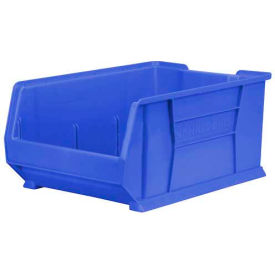 Akro-Mils 30288BLUE Akro-Mils® Super-Size AkroBin® Plastic Stacking Bin, 16-1/2"W x 23-7/8"D x 11"H, Blue image.