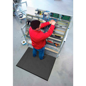 Superior Manufacturing Group, NoTrax T17C0036BL NoTrax® T17 Superfoam™ Anti Fatigue Mat 5/8" Thick 3 x Up to 75 Black image.