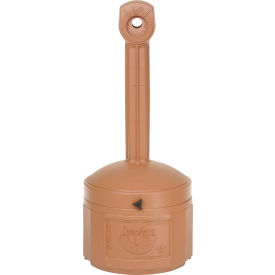 JUSTRITE SAFETY GROUP 26800T Justrite® Smokers Ceasefire® Outdoor Ashtray, 4 Gallon, Terracotta image.