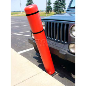 52""H FlexBollard™ - Concrete Installation - Red Cover/Black Tapes