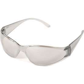 Erb Industries Inc 15282 ERB™ Boas Safety Glasses, Mirror Frame, Silver Mirror Lens image.