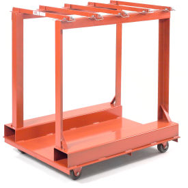 Modern Equipment (MECO) CP8-C Global Industrial™ Mobile Forkliftable Storage Caddy w/ Casters, 8 Cylinders Capacity image.