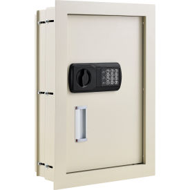 Global Industrial 493492N Global Industrial™ Residential Safes Expandable Depth Wall Safe - 15"W x 3-1/4"-6"D x 22-1/8"H image.