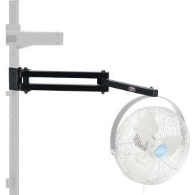 Global Industrial 493572 Global Industrial™ Pivot Arm For 12" Diameter Fan, 23"L, Black image.