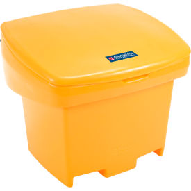 Global Industrial 493698 Global Industrial™ Outdoor Storage Container, 30"Lx25"Wx24"H, 5.5 Cu. Ft., Yellow image.