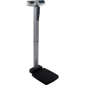 Health O Meter 500KL Digital Physician Scale 660 x 0.2lb/220 x 0.1kg w/ Height Rod Wheels