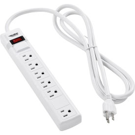 Global Industrial™ Surge Protected Power Strip 5+1 Outlets 15A 900 Joules 6' Cord