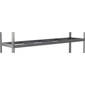 Global Industrial Heavy Duty Channel Boltless Shelving Additional Shelf 96""W x 24""D No Deck