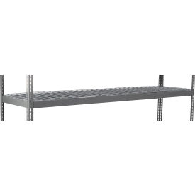 Global Industrial Heavy Duty Channel Boltless Shelving Additional Shelf 96""W x 24""D Wire Deck