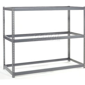 Global Industrial 601700 Global Industrial 3 Shelf, Wide Boltless Shelving, 48"W x 24"D x 84"H image.