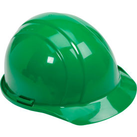 Erb Industries Inc 19768 ERB™ Americana Hard Hat, 4-Point Slide-Lock Suspension, Green image.