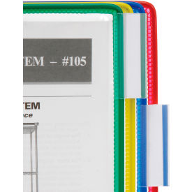 Tarifold Inc A003 Tarifold® Paper Organizer Clip-On Index Tabs, 10/Pack image.