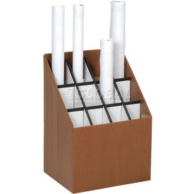 Safco Products 3079 Safco® Blueprint Storage Roll Files - 12 Tube Model image.