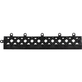 NoTrax® Modular Lok-Tyle™ Drainage Mat Accessory Ramp 2" x 12" Black