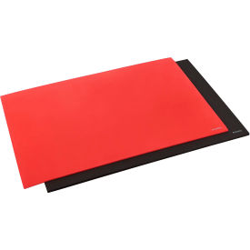 Global Industrial 534843 Global Industrial™ Custom Cut 2-Layer Drawer Liner Kit, Black/Red Foam, 1 Set image.