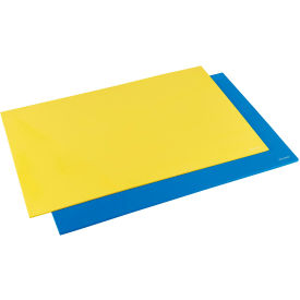 Global Industrial 534844 Global Industrial™ Custom Cut 2-Layer Drawer Liner Kit, Blue/Yellow Foam, 1 Set image.