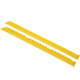 Cushion-Ease M.D. Ramp System Female Ramp 3/4" Thick 3' Yellow view 2