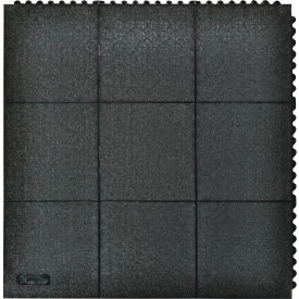 NoTrax® Cushion-Ease® Anti Fatigue Mat 3/4" Thick 3' x 3' Black