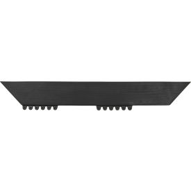 NoTrax® De-Flex™ Modular Mat Tile Ramp 3/4" Thick 1/2' x 3' Black