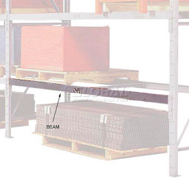 Modern Equipment (MECO) 2SB3-96 Pallet Rack Beam Pair - 3" Channel 96"W With No Back Brace image.