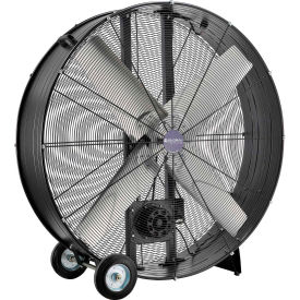 Global Industrial 600555 Global Industrial™ 48" Portable Drum Blower Fan, 19500 CFM, 1-1/2 HP, 1 Phase image.