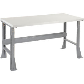 Global Industrial™ Workbench with Flared Leg 60 x 30"" Laminate Square Edge