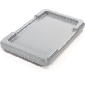 Global Industrial 603002 Global Industrial™ Gray Lid For Cross Stack And Nest Tote 25-1/8 x 16 x 8-1/2 image.