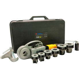 Global Industrial 604049 Global Industrial™ Portable Pipe Threading Machine, 1/2" - 2" Capacity image.