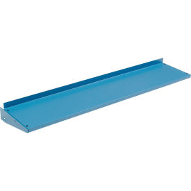 Global Industrial Cantilever Upper Steel Shelf For Bench Uprights - 48"W x 12"D - Blue 