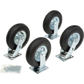 Rubbermaid Commercial Products FG4592000000 8" Pneumatic Casters for Rubbermaid® TradeMaster® Mobile Workcenter image.