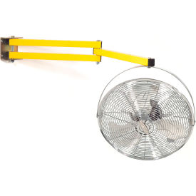Wesco® Dock Fan w/ 40""L Double Arm 4000 CFM